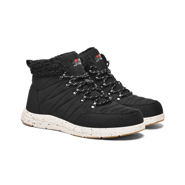 Men's Lightweight Winter Boots - BLACK - 3